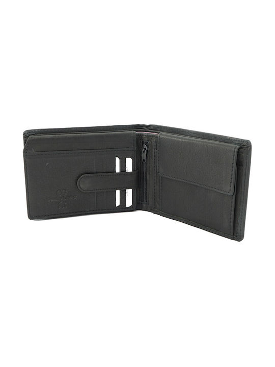 Ginis CG83 Men's Leather Wallet Black