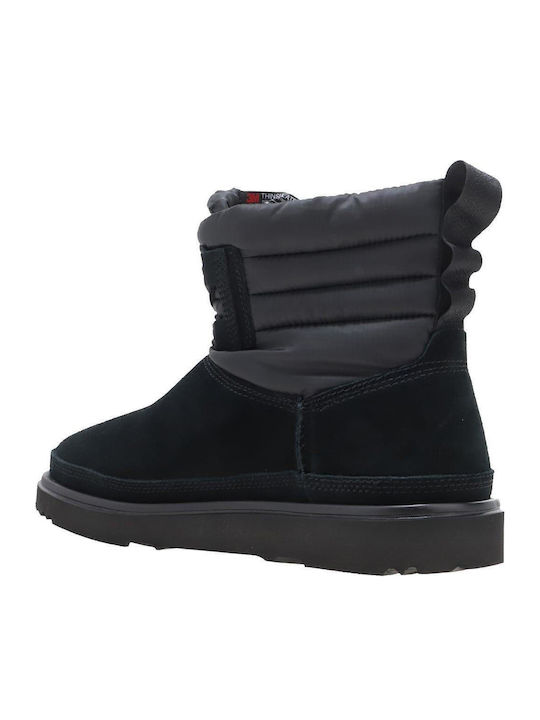 Classic Mini Piele Negru Ghete barbati