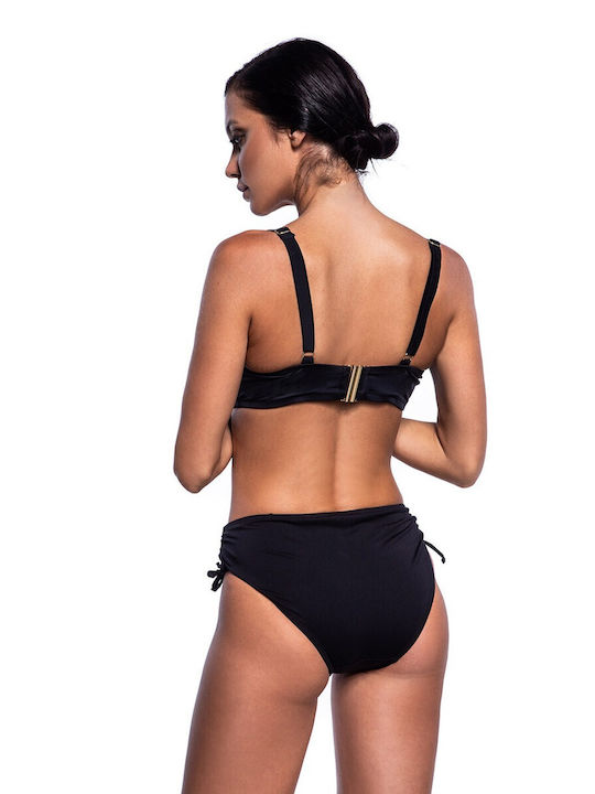 Bluepoint Padded Bikini Bra Black