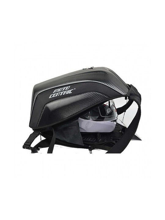 MotoCentric Rider Backpack Carbon Black 48lt