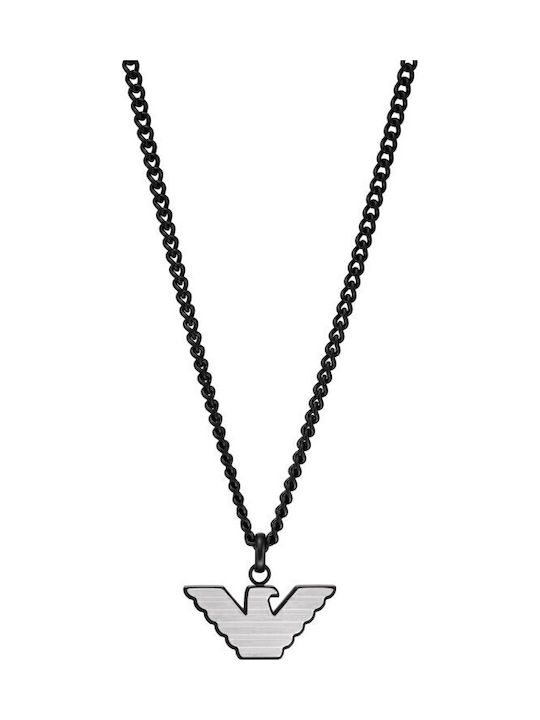 Emporio Armani Eagle Logo from Gold Plated Steel