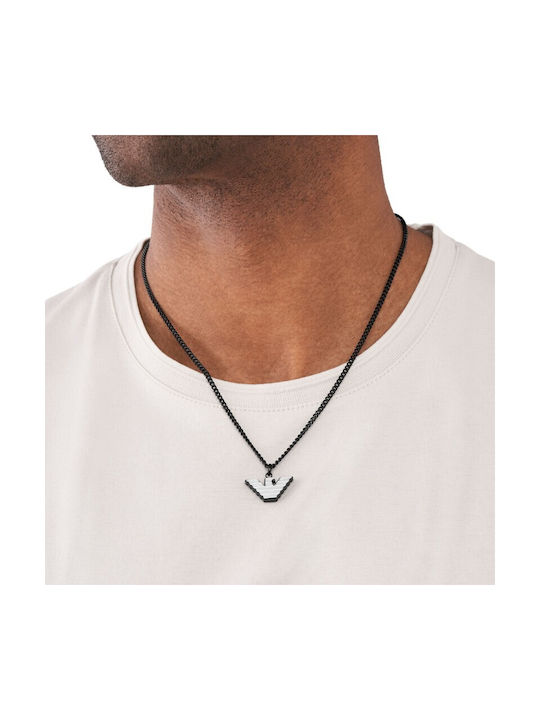 Emporio Armani Necklace from Gold Plated Steel