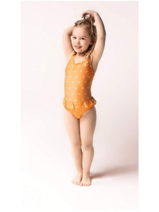 Fresk Kids Swimwear One-Piece Orange