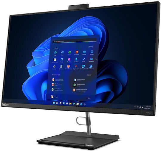Lenovo ThinkCentre neo 30a 27 27" (i5-1235U/16GB/1TB SSD/FHD/W11 Pro) Raven Black GR