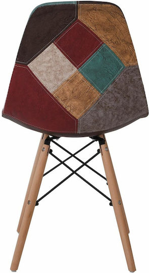 Art Stühle Speisesaal Braun 1Stück 47x54x82cm