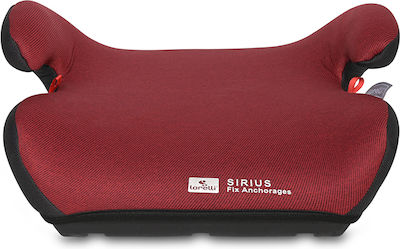 Lorelli Sirius Autositz Kindersitz mit Isofix Red 22-36 kg