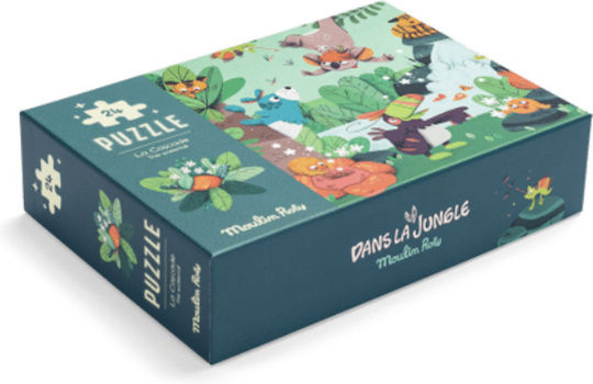 Παιδικό Puzzle Ζούγκλα 24pcs Moulin Roty