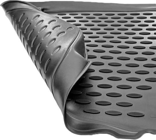 Novline Set of Front and Rear Mats 4pcs Tray Type for Hyundai i20 2014+ Black