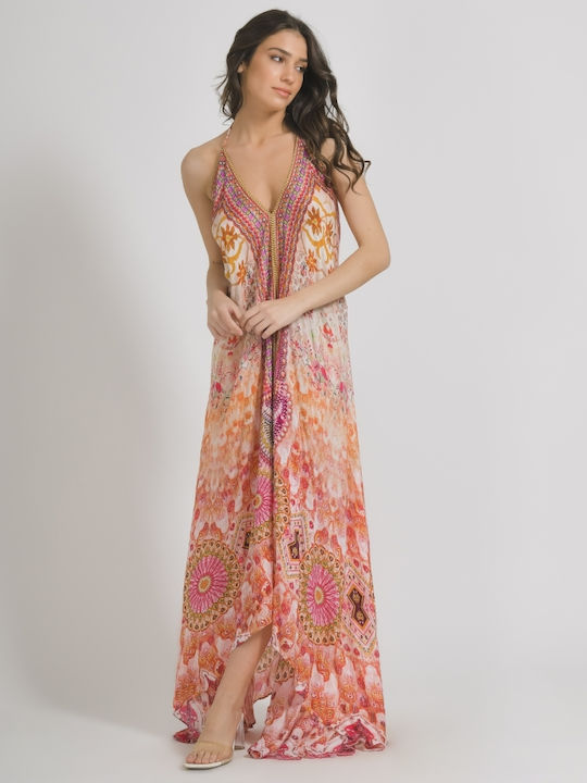 Summer Maxi Dress Pink