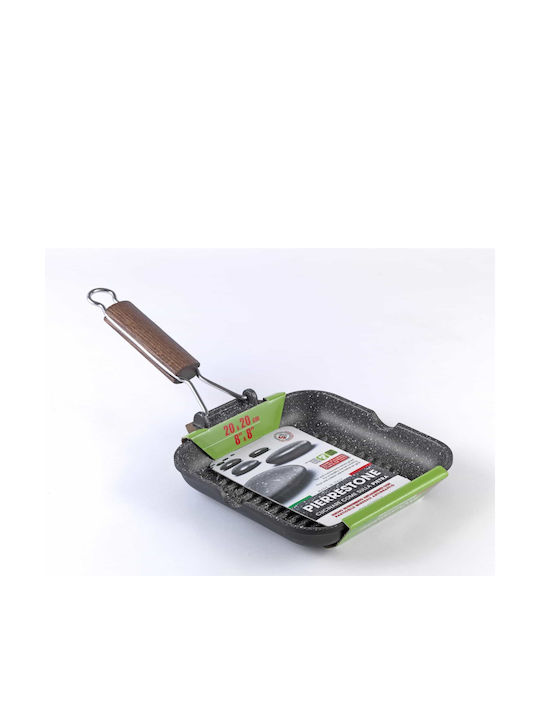 Keystone Antik-Ars Grill made of Aluminum with Stone Coating 28cm