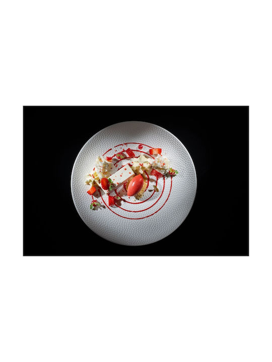 Stylepoint Polar Plate Pasta made of Porcelain White with Diameter 25.5cm 6pcs
