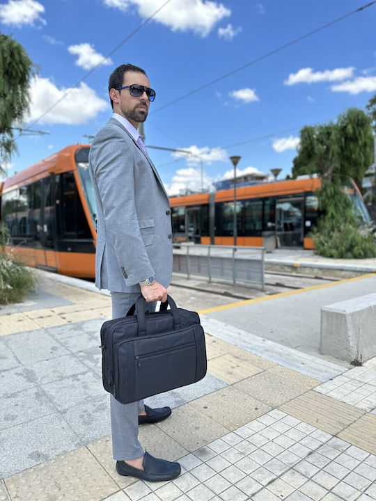 Taygeer 1084 Messenger Τσάντα Laptop Αδιάβροχη 17.3" σε Μαύρο χρώμα