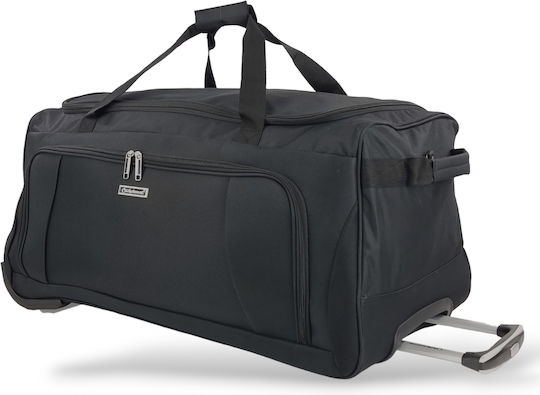 Diplomat Sack Voyage 90lt Black with Wheels Fabric L73xW35xH36cm