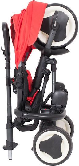 Q Play Rito Air Rubber Convertible with Parental Handle 3 in 1 for 12 Months Black