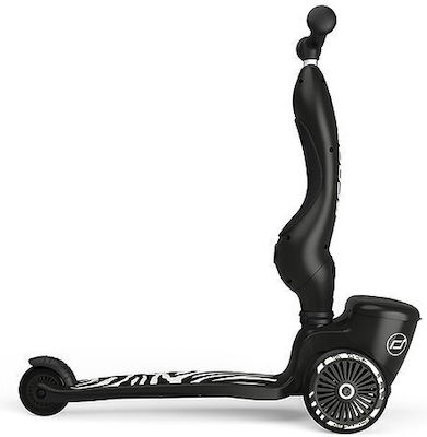 Scoot & Ride Kids Scooter Foldable Highwaykick 1 3-Wheel with Seat for 1-5 Years Black