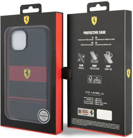 Ferrari FEHMP14SUCOK Задна корица Силикон Черен (iPhone 14)