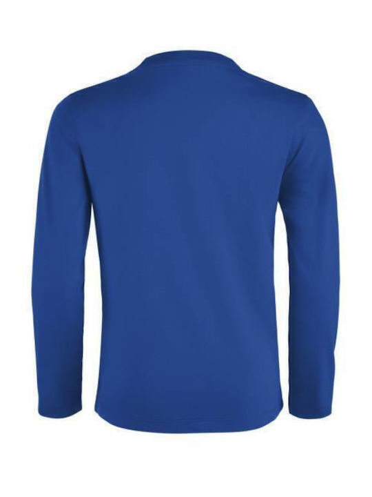 Kids' Shirt Long Sleeve Blue Anime Pocemon Xy