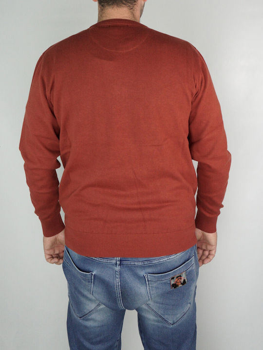 Double R Men's Long Sleeve Sweater Brown