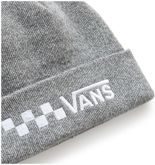 Trecker Beanie Ανδρικός Σκούφος Πλεκτός σε Γκρι χρώμα