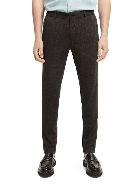 Scotch & Soda Herrenhose Chino in Slim Passform Braun