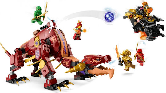 LEGO Ninjago Heatwave Transforming Lava Dragon για 8+ Ετών