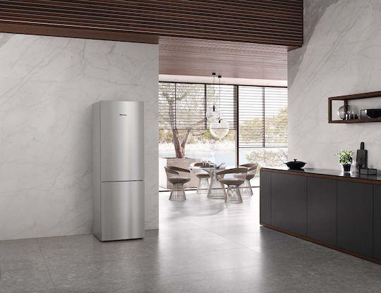 Miele Combină frigorifică 308lt Î186xL60xA65cm. Inox KD 4172 E Active