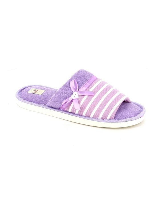 B-Soft Terry Women's Slippers Lilac