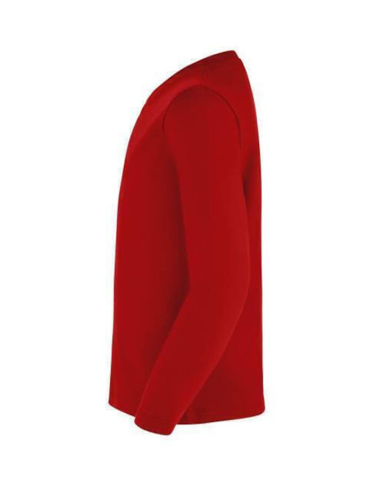 Kids' Shirt Long Sleeve Red Pikachu Friends