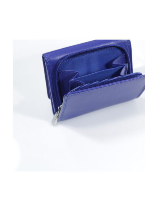 335 Small Leather Women's Wallet Royal Blue