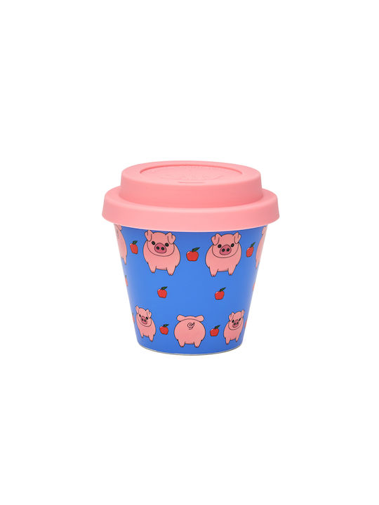 QuyCup Becher Kunststoff Blau 90ml