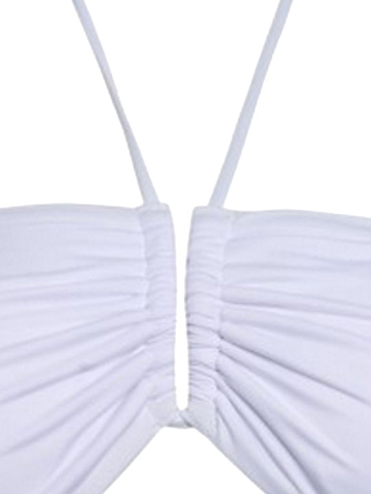 Blu4u Strapless Bikini White