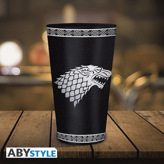 Abysse Water Glass 400ml Black