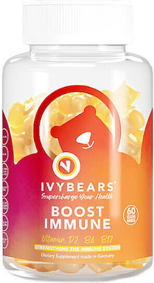 IvyBears Boost Immune Συμπλήρωμα για την Ενίσχυση του Ανοσοποιητικού 60 ζελεδάκια