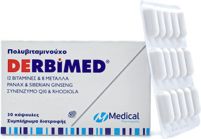 Medical Pharmaquality Derbimed Supplement for Immune Support 30 caps