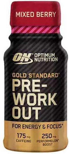 Optimum Nutrition Gold Standard Pre-Workout Shot 60мл Лимон Лайм