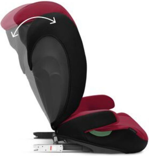 Cybex Solution B i-Fix Baby Car Seat High-back Booster i-Size with Isofix Volcano Black 15-50 kg