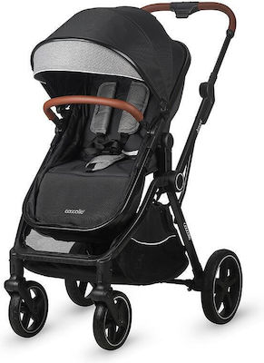 Coccolle Amani Verstellbar 3 in 1 Baby Kinderwagen Geeignet für Neugeborene Diamond Black