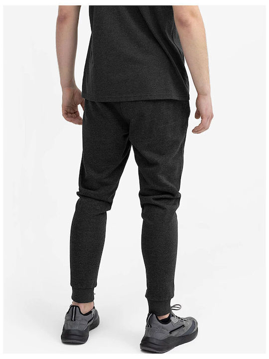 4F Men's Sweatpants with Rubber Gray