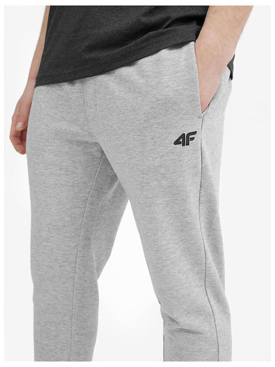 Sweatpants with Elastic Gray