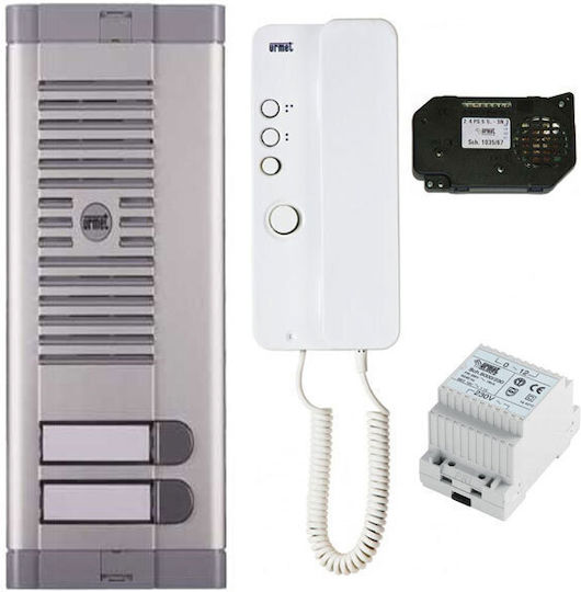 Urmet Set Audio-Gegensprechanlage Weiß