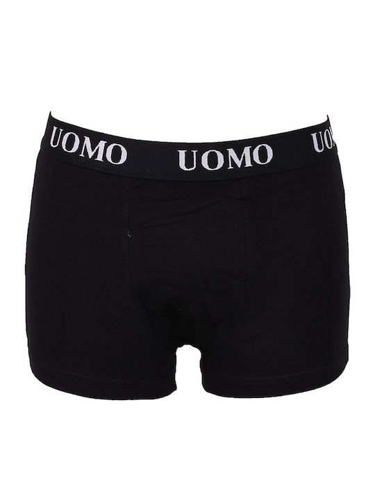 Uomo Παιδικό Σετ με Μποξεράκια Πολύχρωμα 4τμχ Uomo Παιδικό Σετ με Μποξεράκια Πολύχρωμα 4τμχ