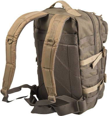 Mil-Tec US Assault Small Rucsac Militar Înapoi Green/Coyote 20lt