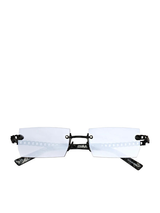 Oscar & Frank Woo Chains Unisex Sunglasses with Metal Frame 062MB