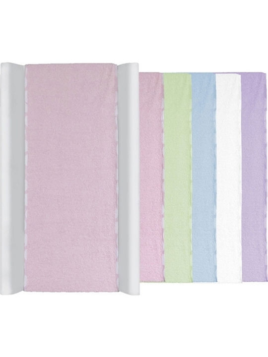 Lorelli Changing Pad Cover made of Fabric Pink 34x88cm