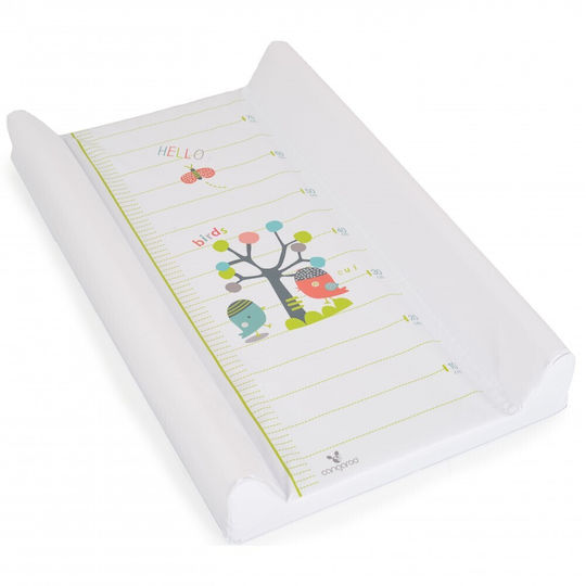 Cangaroo Σκληρή Αλλαξιέρα Hello από Πλαστικό White 50x80cm