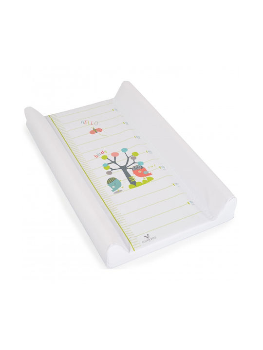 Cangaroo Σκληρή Αλλαξιέρα Hello από Πλαστικό White 50x80cm