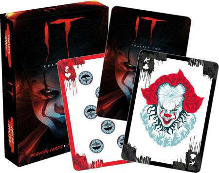 Aquarius It Chapter Two Spielkarten Filme für Poker Schwarz