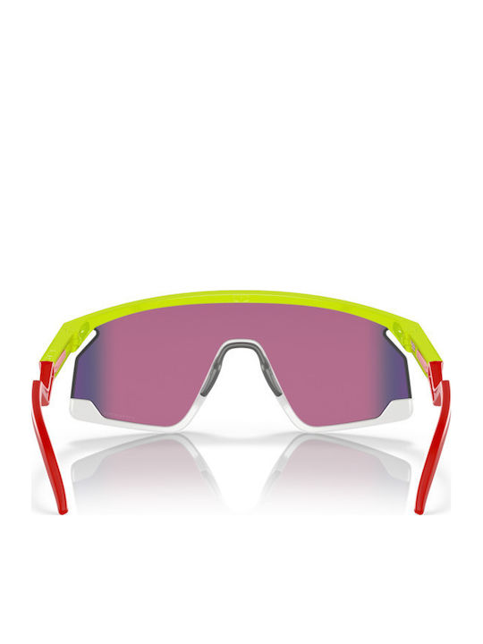 Oakley Bxtr Unisex Sunglasses with Yellow Plastic Frame and Multicolour Lens OO9280-06