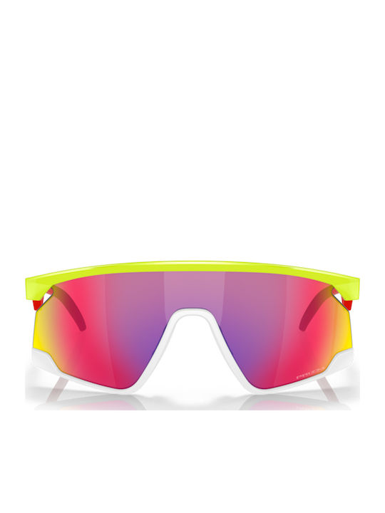Oakley Bxtr Unisex Sunglasses with Yellow Plastic Frame and Multicolour Lens OO9280-06