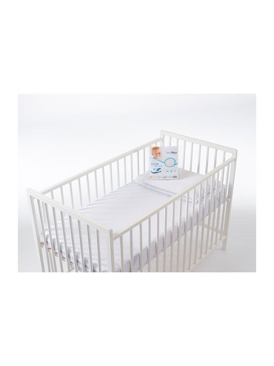Aerosleep Βρεφική Μαξιλαροθήκη Λευκή 50x35εκ.